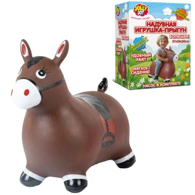 купить Попрыгун надувной "Лошадка", JOLLY JOT (ДЖОЛЛИ ДЖОТ), ПВХ, насос, 57х28х50 см