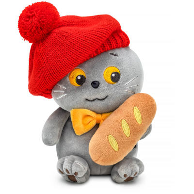 купить Мягкая игрушка Budi Basa, Кот Басик "Бонжур"