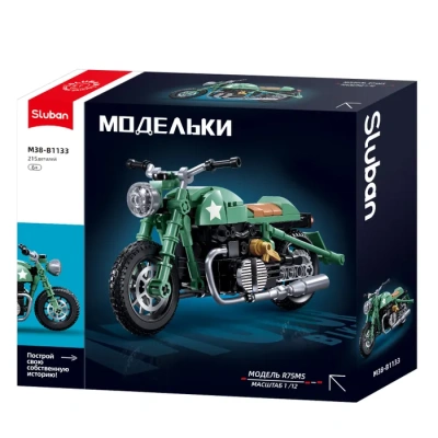 купить Конструктор Sluban "Мотоцикл R75" (215 дет.). M38-B1133