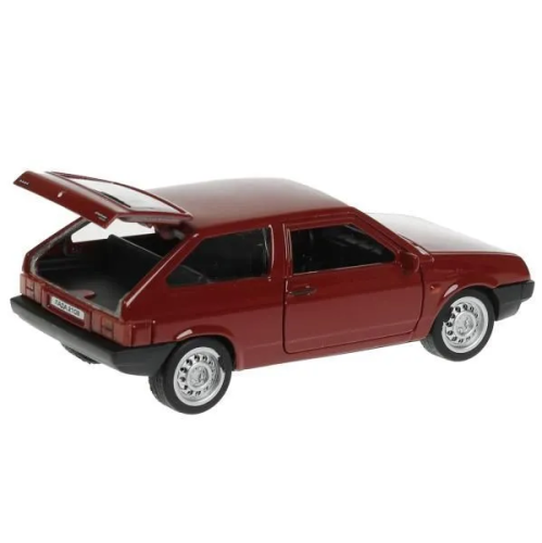купить Машинка металлическая инерционная Технопарк LADA-2108  Спутник 12 см, вишневая