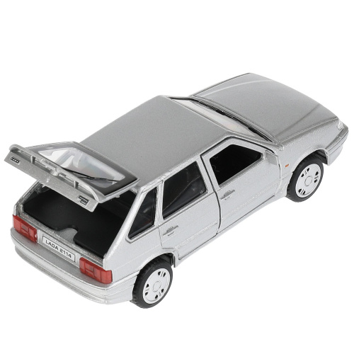 купить Технопарк, Модель мет. LADA-2114 "SAMARA" (12 см, инерция, серебристый), 2114-12-SR