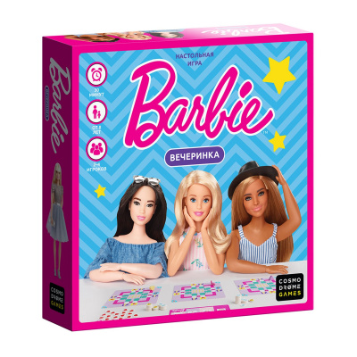 купить Игра настольная Солнечный город Cosmodrome games Barbie Вечеринка 52173