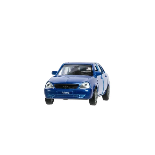 купить Машинка металлическая инерционная Технопарк LADA PRIORA хэтчбек, 12 см,  синяя