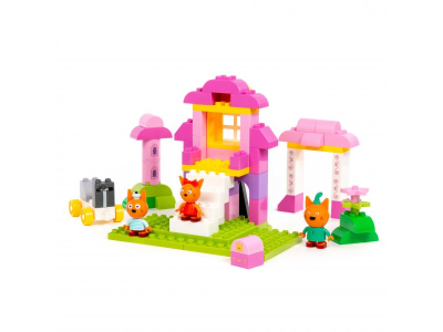 купить Конструктор Полесье "Макси" - "Три кота. Замок принцессы", 72 эл.