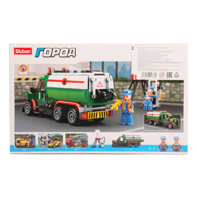 купить Sluban, Конструктор - Машина, с фигурками и аксессуарами 267 дет. , M38-B0878