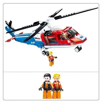 купить Конструктор Sluban Спасательный вертолет M38-B0886 402 дет.