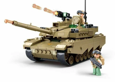 купить Конструктор Sluban "Боевой танк" (322 дет.) M38-B1256