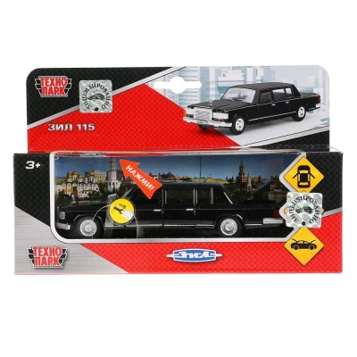 купить Машинка металлическая инерционная Технопарк  ЗИЛ 115, 14 см 