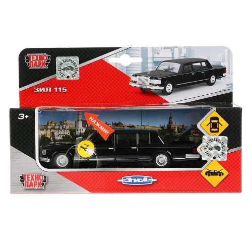 купить Машинка металлическая инерционная Технопарк  ЗИЛ 115, 14 см 