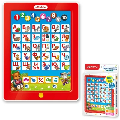 купить Планшет Азбукварик Первые знания. Мишуткин планшетик