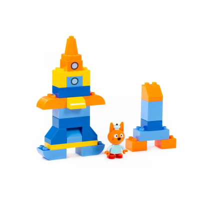 купить Конструктор Полесье "Макси" - "Три кота. Коржик и ракета", 25 эл.