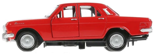 купить Машинка металлическая инерционная Технопарк ГАЗ-2401 Волга, 12 см, красная