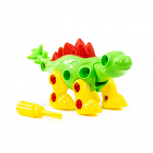 купить Полесье, Конструктор-динозавр "Стегозавр" (30 элементов), 76793-PL