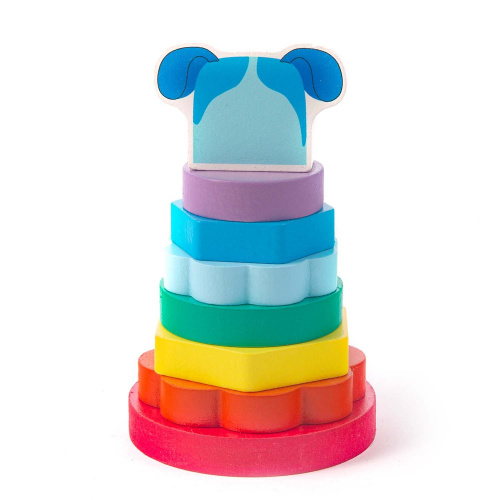 купить Деревяшки, Пирамидка деревянная "Собачка Гав-Гав", 21WPR03D