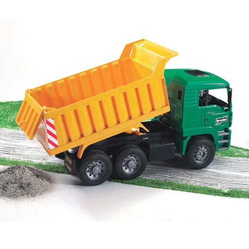 купить Bruder, Самосвал MAN (подходит модуль со звуком и светом H), 02-765