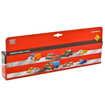 купить Технопарк, Модель металлическая Поезд с вагоном "КРАСНАЯ СТРЕЛА" (инерционная, свет-звук) , CT10-038 (24)