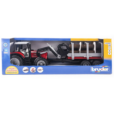 купить Трактор Bruder Massey Ferguson 02-046