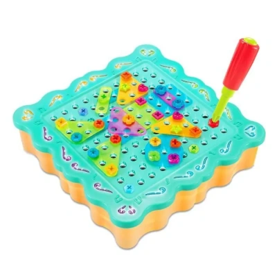 купить Конструктор винтовой "Конструктики", с подсветкой, 196 деталей № SL-01755   3575739