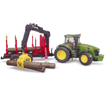 купить Трактор Bruder John Deere с мини погрузчиком 03-054