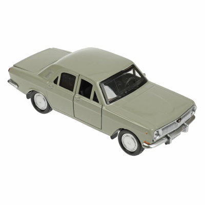 купить Машинка металлическая инерционная Технопарк  ГАЗ-2401, Волга 12 см, серая