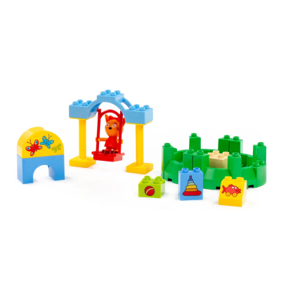 купить Конструктор Полесье "Макси" - "Три кота. Карамелька в песочнице", 16 эл.