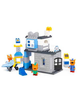 купить Конструктор Полесье "Макси" - "Три кота. Аэродром", 69 эл.