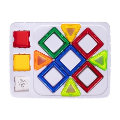 купить Brauberg Kids, Магнитный конструктор Big Magnetic Blocks-26, 26 деталей, 663844