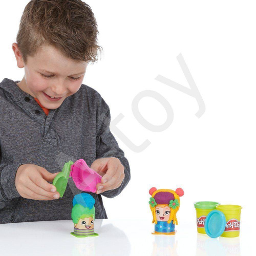 купить Набор пластилина Сумасшедшие прически Play-Doh