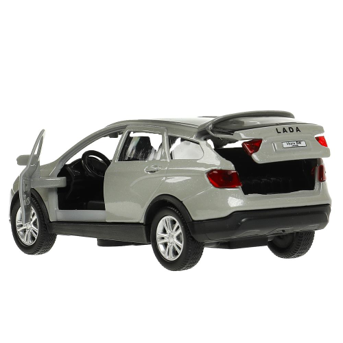 купить Машинка металлическая инерционная Технопарк LADA VESTA SW CROSS 12 см, серая