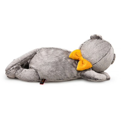 купить Мягкая игрушка Budi Basa, Кот Басик сонный с карманом на молнии (пижамница), 50 см