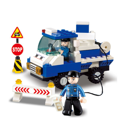 купить Sluban, Конструктор, серия Полиция - Полицейский эвакуатор  (94 дет.), M38-B900