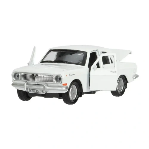 купить Машинка металлическая Технопарк ГАЗ-2401 Волга, 12 см, белая