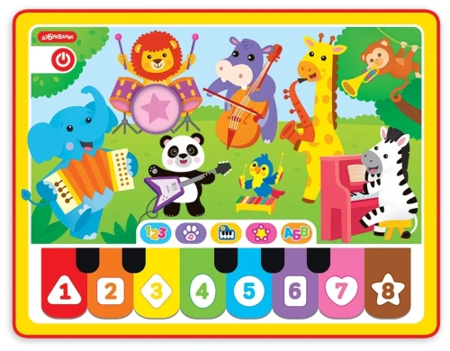 купить Планшетик Азбукварик Музыкальный зоопарк