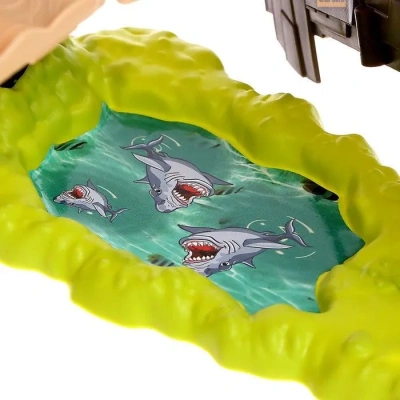 купить АВТОГРАД Автотрек "Дино-трек", с запуском, звук   7621752