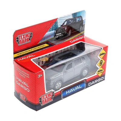 купить Машинка металлическая инерционная Технопарк Haval Dargo ,12 см, темно-серая