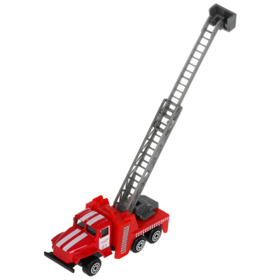 купить Технопарк, Модели мет. KAMAZ эвакуатор и УРАЛ пожарный (7,5 см), SB-17-46+URAL-WB