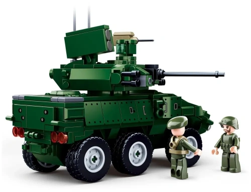 купить Конструктор Sluban Колёсная боевая машина, M38-B0753