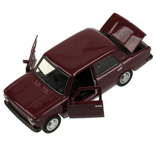 купить Машинка металлическая Технопарк Ваз-2101, 12 см, фиолетовая