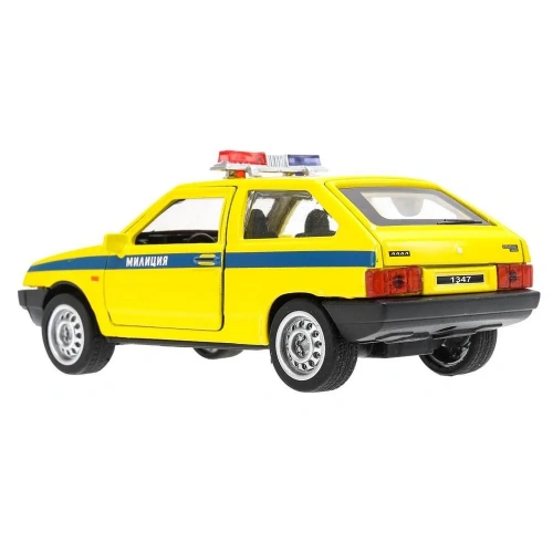 купить Машинка металлическая инерционная Технопарк  LADA-2108 Спутник Полиция, 12 см