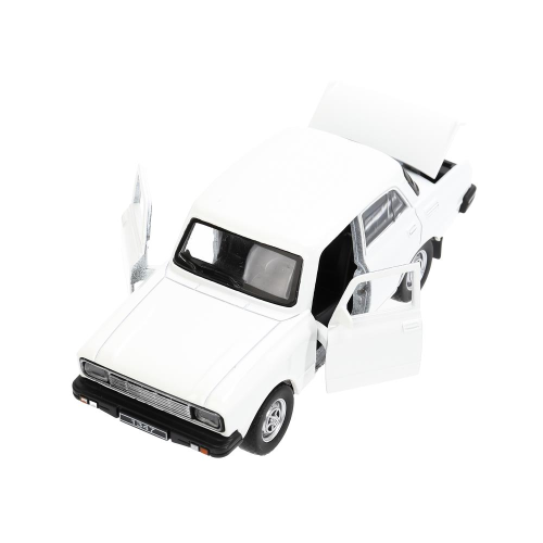 купить Машинка металлическая инерционная Технопарк ретро-модель 2140 , 12,5 см, белая