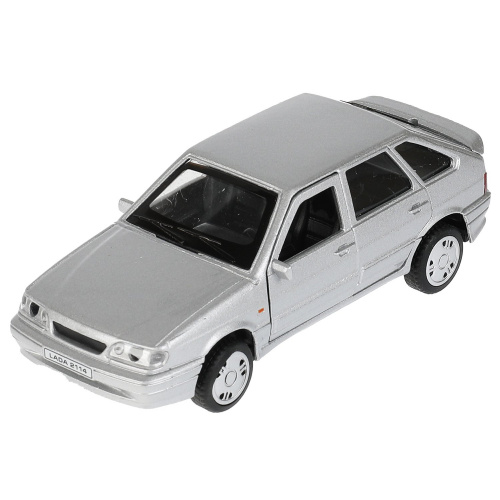 купить Технопарк, Модель мет. LADA-2114 "SAMARA" (12 см, инерция, серебристый), 2114-12-SR