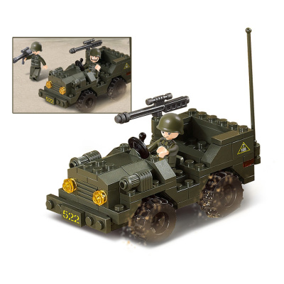купить Sluban, Конструктор, серия Армия - набор техники "Полевые учения" (602 дет.), M38-B6800