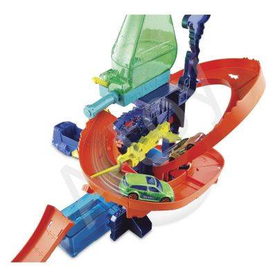 купить Трек Hot Wheels - Лаборатория "Цветной всплеск"