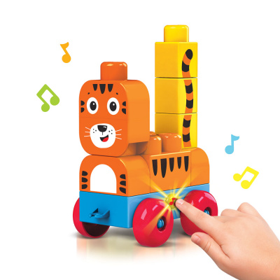 купить Конструктор Тигренок (Talky Blocks кнопочка)