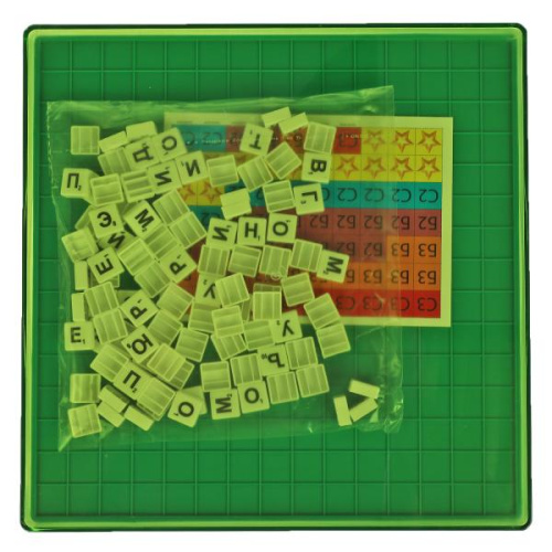 купить Умные игры. Словодел пластиковый. Фишки пластиковые.