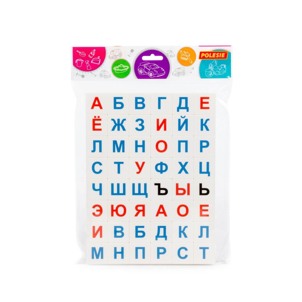 купить Набор игровой Полесье «Буквы» (48 элементов)