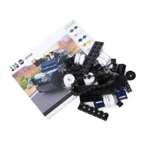 купить Конструктор Гусеничный бронеавтомобиль, Sluban серия Полиция, M38-B0760B