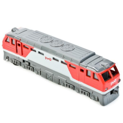 купить Технопарк, Модель металлическая - РЖД электровоз (19 см, свет звук, инерц.), SB-16-91-WB(20-2)