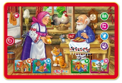 купить Говорящий планшетик Азбукварик Курочка Ряба и другие сказки