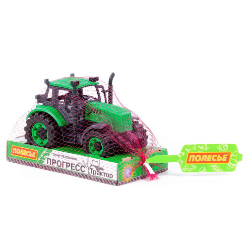 купить Трактор "Прогресс" инерционный (зелёный) (в лотке)